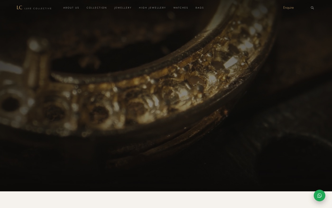 Luxe Collective landing page